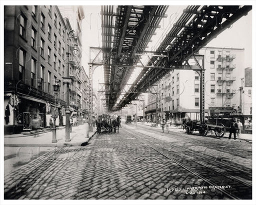 Park Row Baxter Street Chinatown 1914 Old Vintage Photos and Images