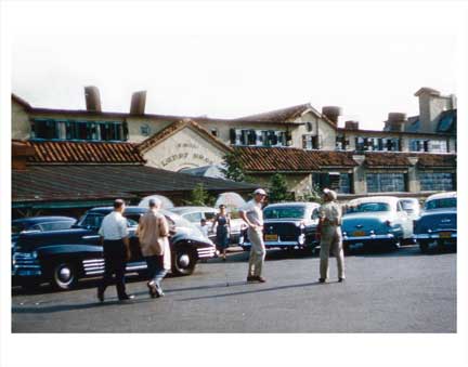 Parking Lot of Lundy Bros Restaurant Sheepshead Bay Brooklyn NY Old Vintage Photos and Images