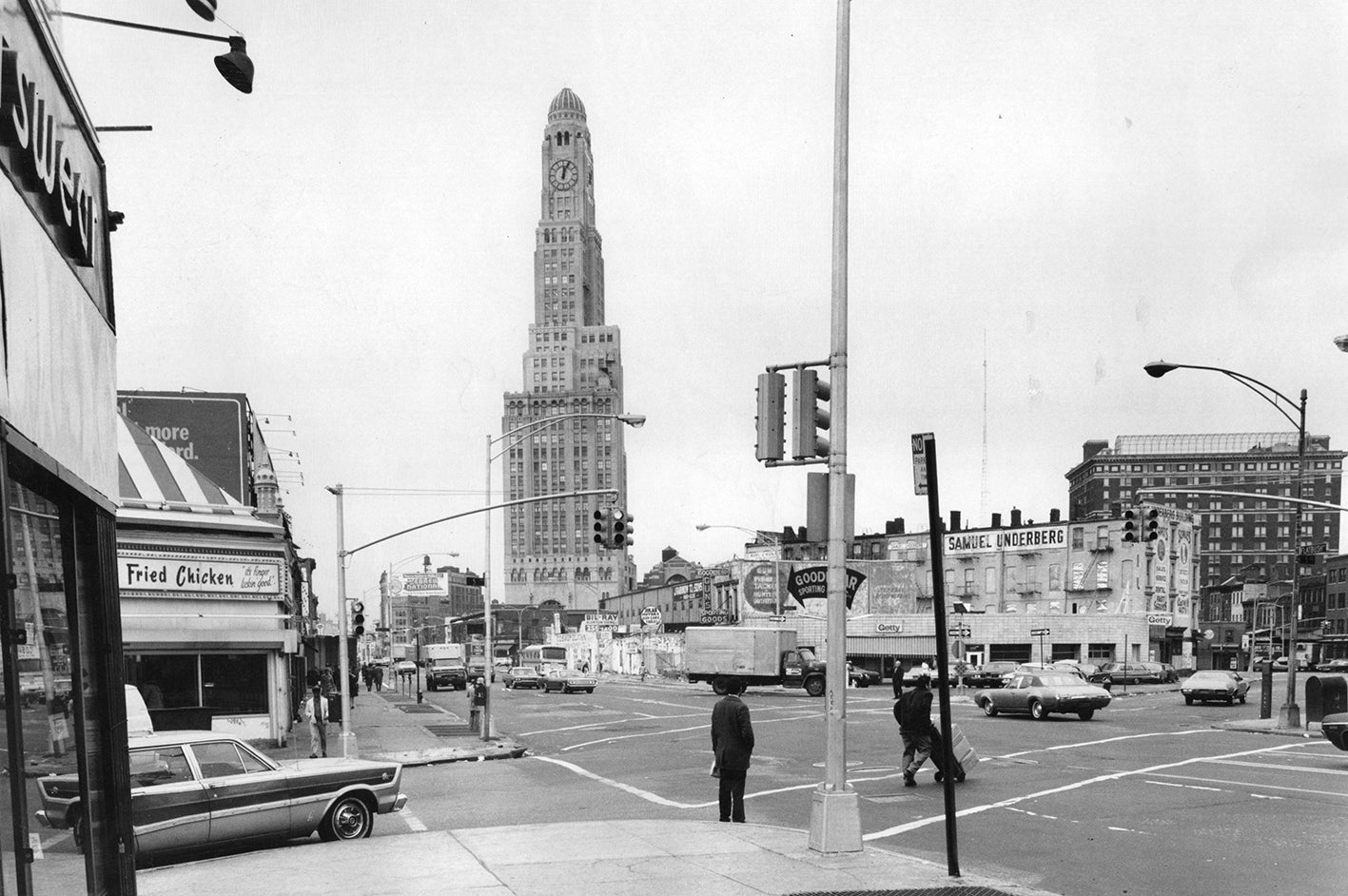 5th Avenue & Flatbush Avenue,  Park Slope Brooklyn - One Hanson Place/ Williamsburg Savings Bank - 1973