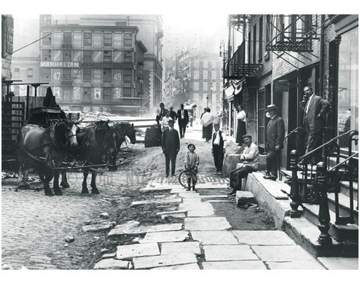 Pearl Street, looking west toward Centre Street 1913 Old Vintage Photos and Images