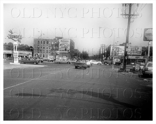 Pennsylvannia Avenue looking north at Linden Blvd East New York 1965 Old Vintage Photos and Images