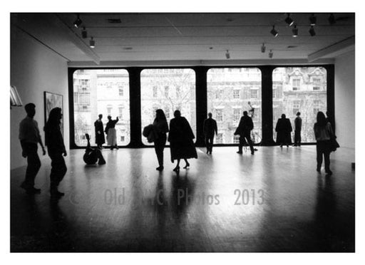 People at the Whitney Museum 1960's Old Vintage Photos and Images