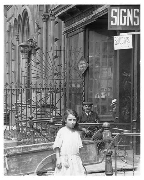 People on the Street - Metropolitan Ave  - East Williamsburg - Brooklyn, NY  1918 A Old Vintage Photos and Images