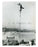 Performers atop a 140 foot pole in the amusement area at the World Fair 1939 Flushing  - Queens NYC Old Vintage Photos and Images