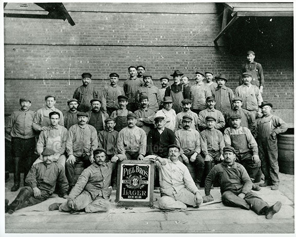 Piel Bros. Brewery - group photo Old Vintage Photos and Images