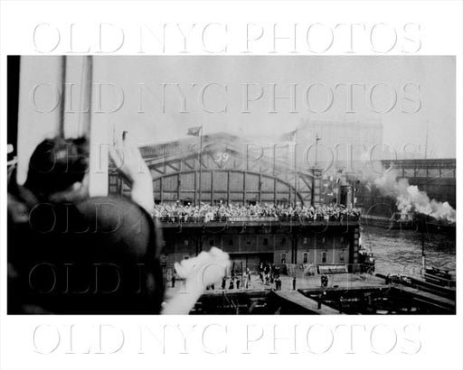 Pier 59 White Star Line Manhattan 1915 Old Vintage Photos and Images