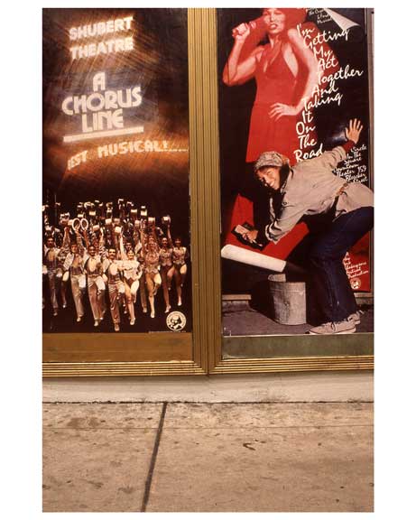 Play advertisements  - Theater District 1970s Manhattan Old Vintage Photos and Images