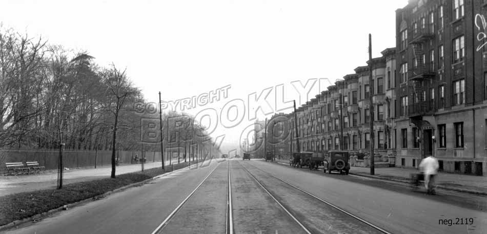 Prospect Park Southwest looking south to 10th Avenue, 1928 Old Vintage Photos and Images