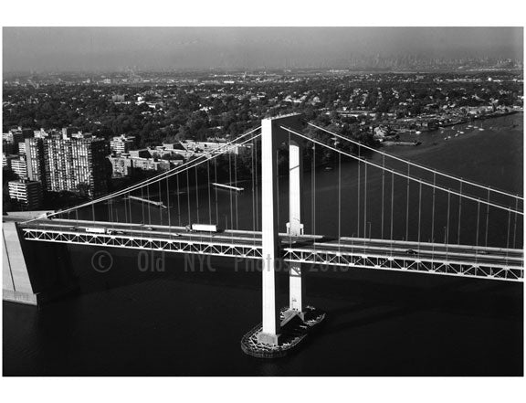 Queens Tower - Throgs Neck Bridge Old Vintage Photos and Images
