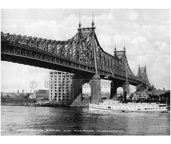 Queensboro Bridge Old Vintage Photos and Images