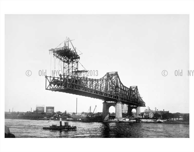 Queensboro Bridge Old Vintage Photos and Images