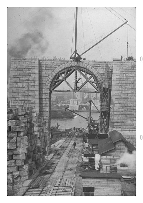 Queensboro Bridge construction 9 Old Vintage Photos and Images