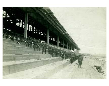 Retro Stands Racing Racetrack Stands — Old NYC Photos