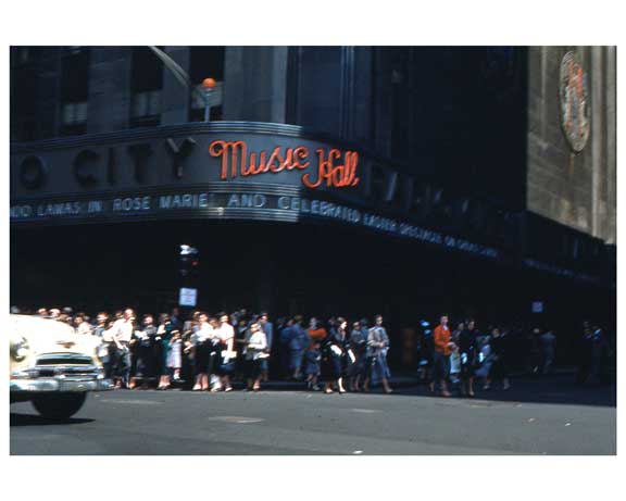Radio City Music Hall 1950s New York City I Old Vintage Photos and Images