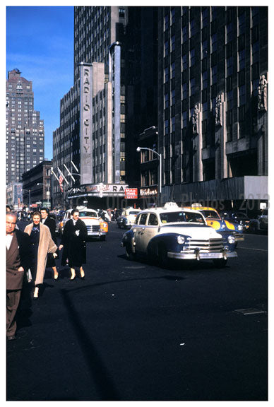 Radio City Music Hall 1954 Old Vintage Photos and Images