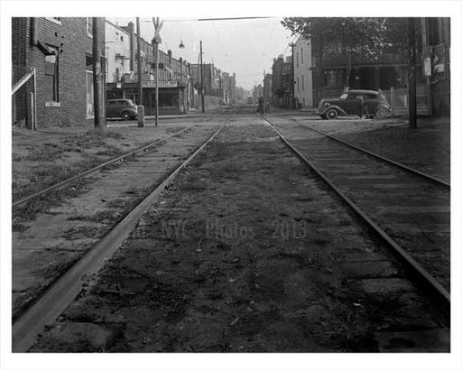 Railroad Ave at Coney Island 1940  - Brooklyn  NY A Old Vintage Photos and Images