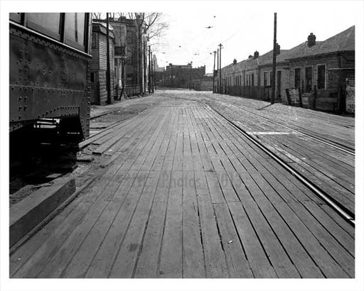 Railroad Ave at Coney Island 1940  - Brooklyn  NY C Old Vintage Photos and Images