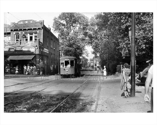 Railroad Ave West facing 28th Street 1940's Old Vintage Photos and Images