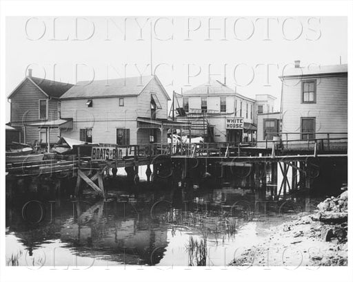 Raunt Goose Creek Jamaica Bay 1913 Old Vintage Photos and Images