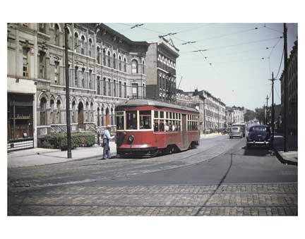 Red Trolley 2 Old Vintage Photos and Images