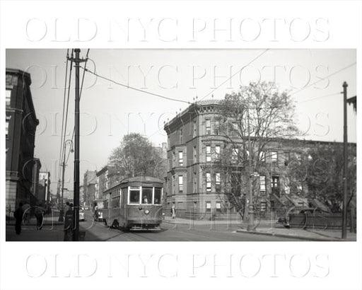 Reid Avenue north toward Greene Ave BedStuy Old Vintage Photos and Images