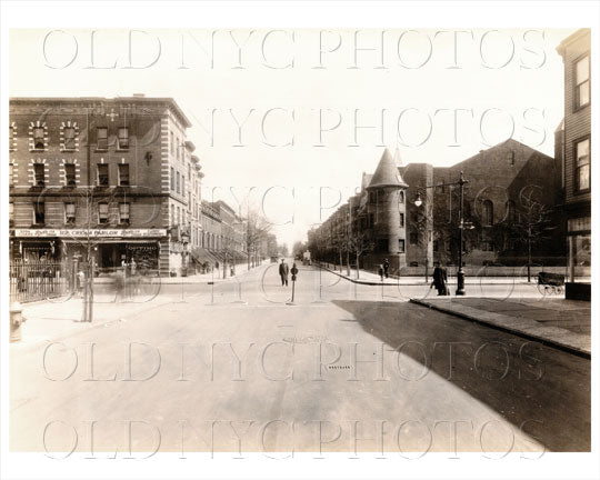 Reid's Ice Cream Parlor Lewis Ave Bedford-Stuyvesant, Brooklyn, NYC Old Vintage Photos and Images