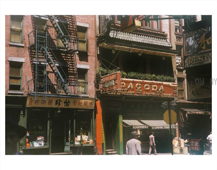 Restaurants in Chinatown Old Vintage Photos and Images