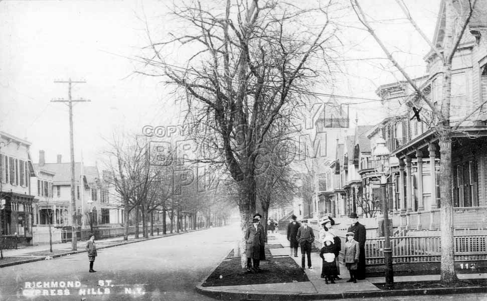 Richmond Street, south from Ridgewood Avenue, 1914 Old Vintage Photos and Images