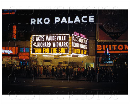 RKO Palace Theatre Times Square 1950s Old Vintage Photos and Images