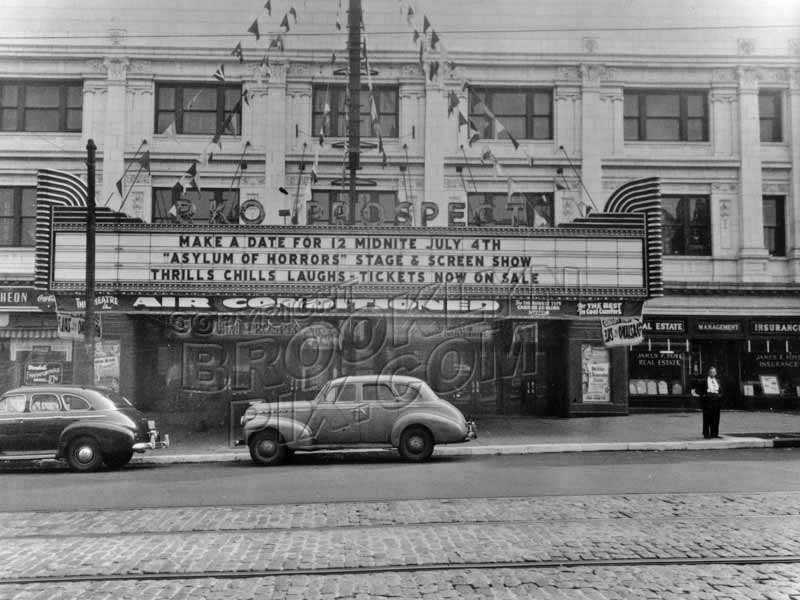 RKO Prospect Theater on Ninth Street off Fifth Avenue, c.1950 Old Vintage Photos and Images