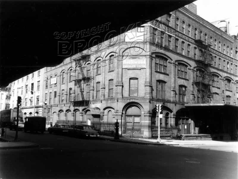 Rockwood chocolate factory, Washington and Park Avenues, 1967 — Old NYC Photos