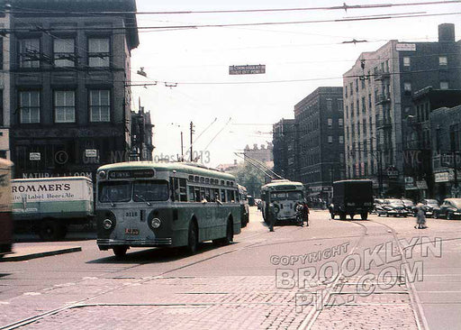 Roebling Street, south to Broadway, c.1950 Old Vintage Photos and Images