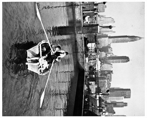 Rowing Boat at Madison Square Boys Club 1950 Old Vintage Photos and Images