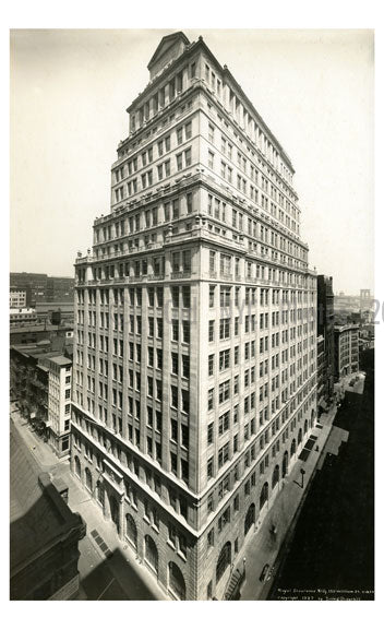 Royal Insurance Bldg 150 William Street  1927 B Old Vintage Photos and Images