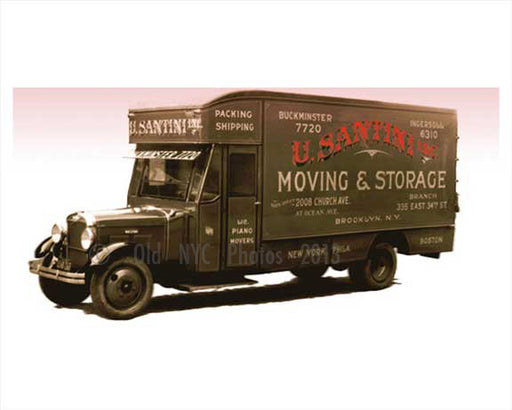 Santini Moving Truck Old Vintage Photos and Images