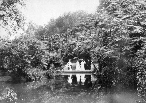 Scene near Prospect Park Lake, 1907 Old Vintage Photos and Images