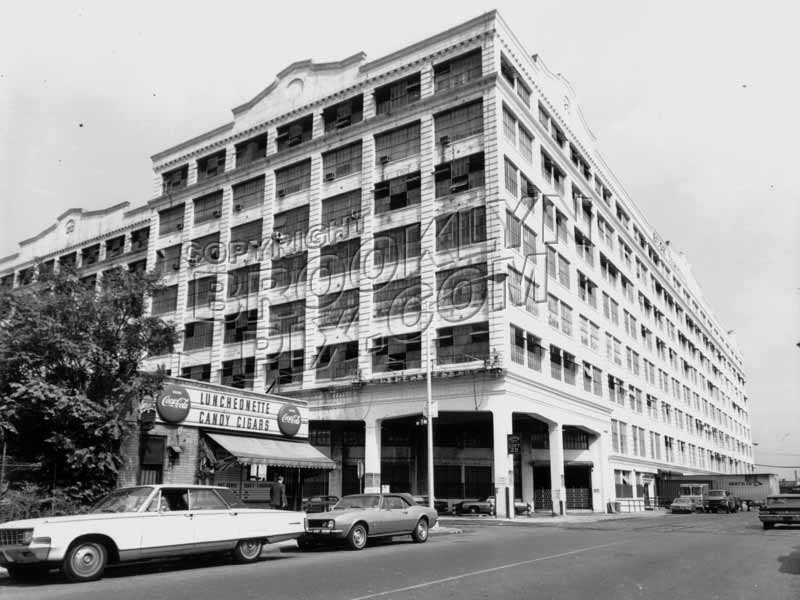 Second Avenue and 41st Street, showing Bush Terminal building in 1968 Old Vintage Photos and Images