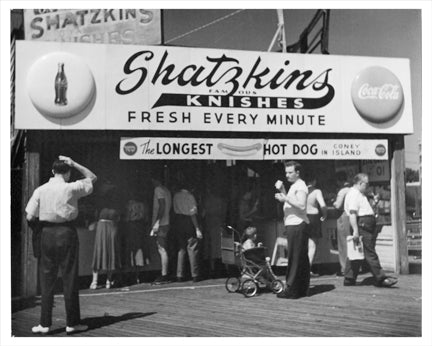Shatzkins Famous Knishes Old Vintage Photos and Images