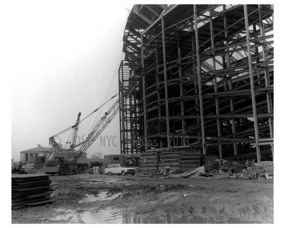 Shea Stadium under construction - Queens NY