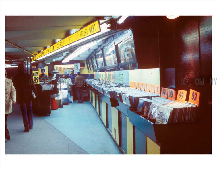 Shops in the Subway Old Vintage Photos and Images