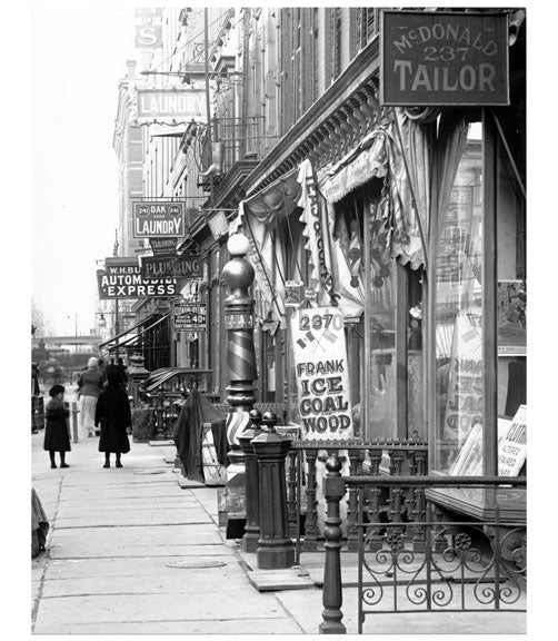 Shops near Times Square Old Vintage Photos and Images