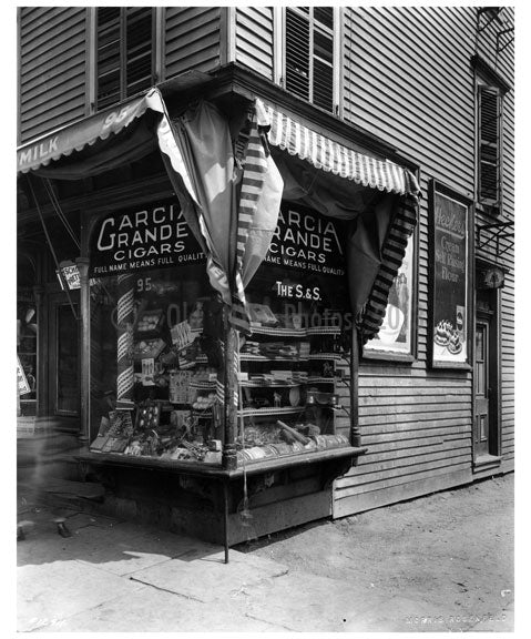 Shops nearby the Brooklyn Navy Yard Old Vintage Photos and Images