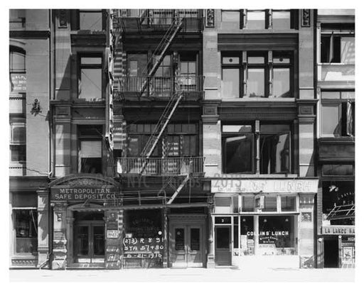 Shops on 14th Street  - Greenwich Village - Manhattan, NY 1916 Old Vintage Photos and Images