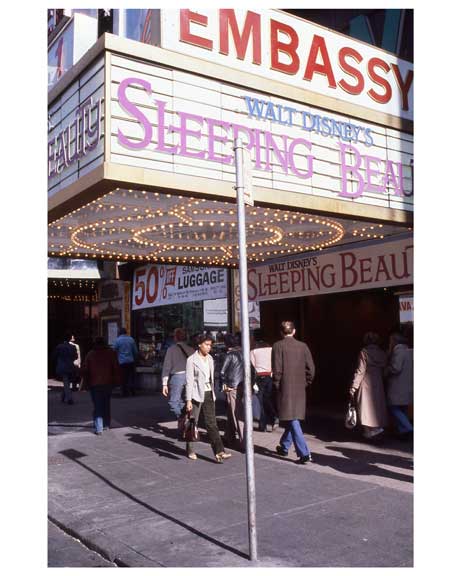 "Sleeping Beauty"  at the Embassy Theater - Theater District 1970s Manhattan II Old Vintage Photos and Images