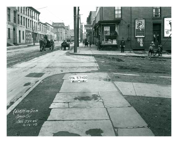 Smith & 5th Street - Carroll Gardens - Brooklyn, NY 1928 A Old Vintage Photos and Images
