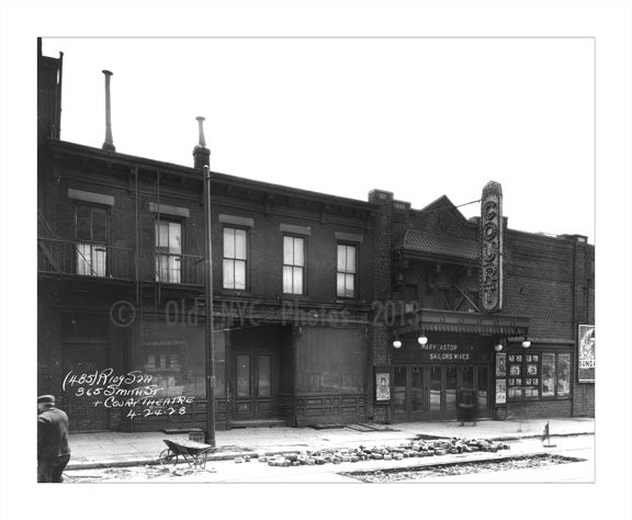 Smith Street & Court Theater 1928 Old Vintage Photos and Images