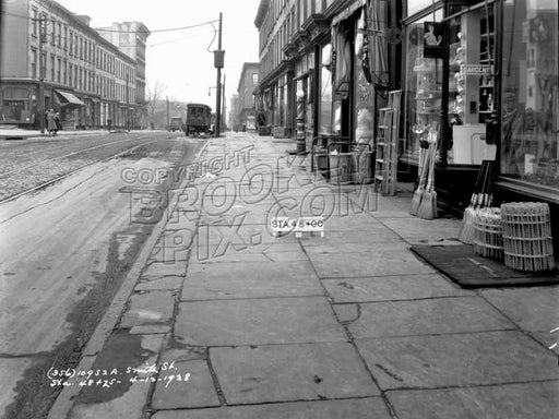 Smith Street north to First Place, 1928 Old Vintage Photos and Images