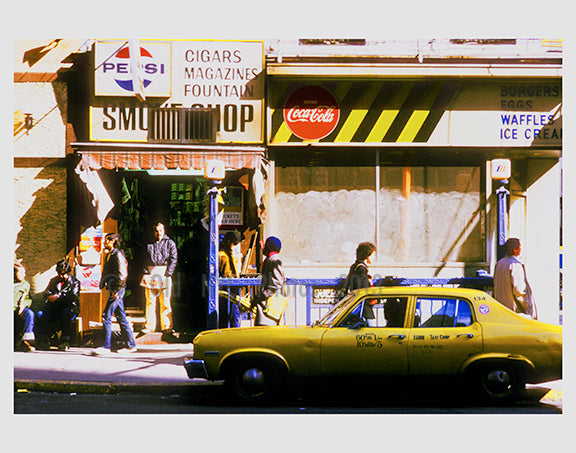 Smoke shop 1970s Long Island City  - Queens NY Old Vintage Photos and Images