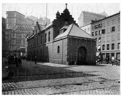 South East corner of Front St & Old Slip Manhattan NYC 1914 Old Vintage Photos and Images