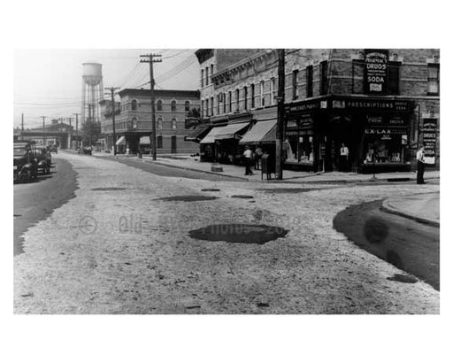 South Rd & 160th Street  1937 - Jamaica - Queens NY Old Vintage Photos and Images